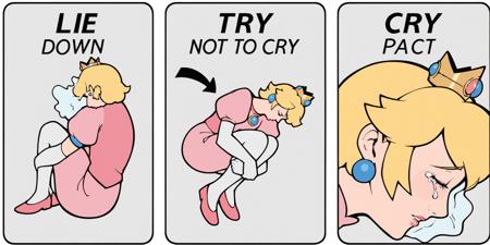 Meme: Lie Down | Try Not To Cry | Cry A Lot - PonyXL