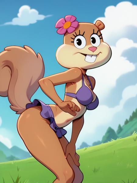 Sandy Cheeks (SpongeBob SquarePants) by YeiyeiArt