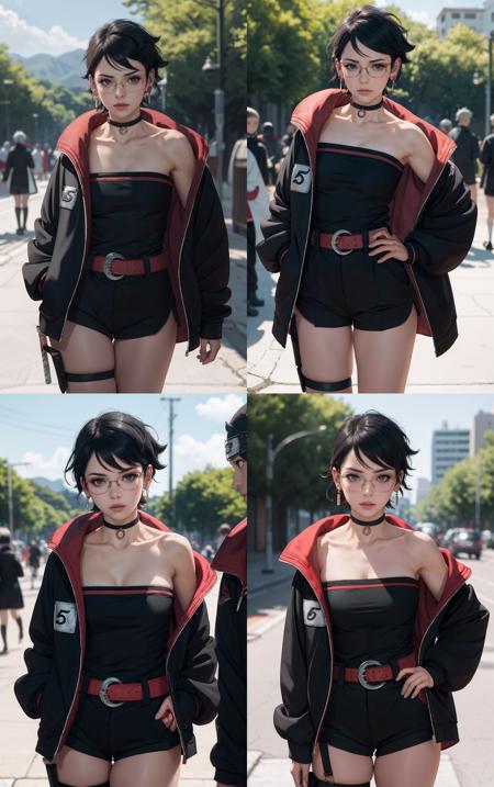 Sarada Uchiha | Boruto After the timeskip| Naruto Girls | KoFi Commissioned | ownwaifu