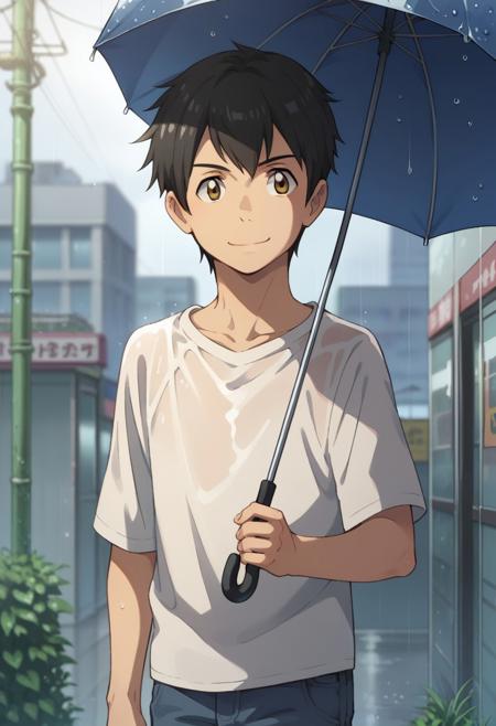Hodaka Morishima - Tenki no Ko / Weathering With You (Commission)版本V1 (ID: 599203)