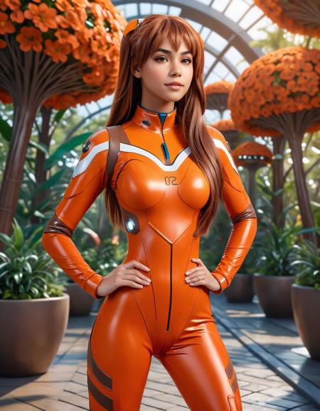 Asuka Plugsuit Neo Genesis Evangelion [SDXL]