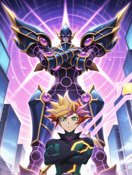 Yu-Gi-Oh! - Playmaker, Accesscode, Decode Talker & Firewall Dragon (プレイメーカー, アクセスコード/ デコード・トーカー, ファイアウォール・ドラゴン) illuXL