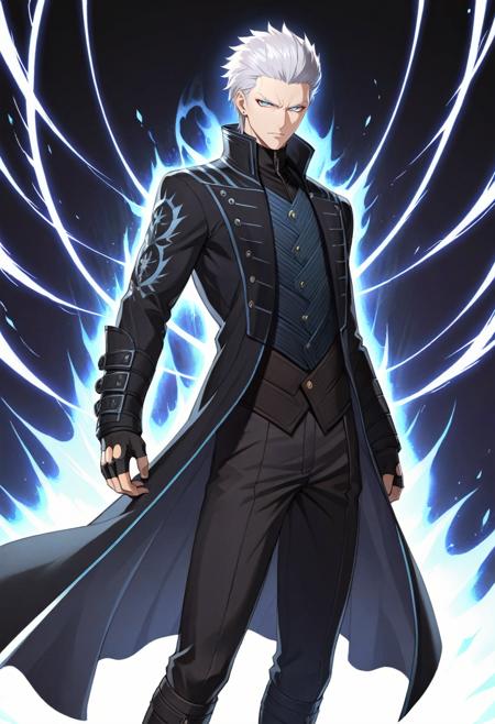 [Animagine XL V3] Vergil | Devil May Cry 5