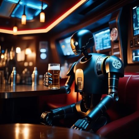 K-2SO - Star Wars franchise - SDXL