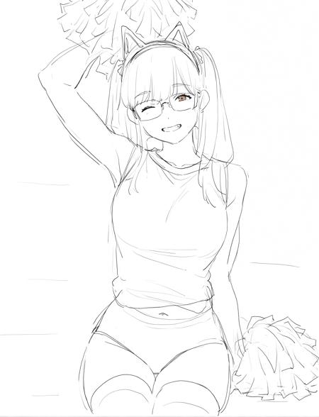 Esty's Minimalistic Sketch Style版本Illustrious 1.0 (ID: 1074932)