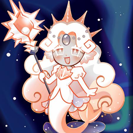 White Pearl Cookie | Cookie Run