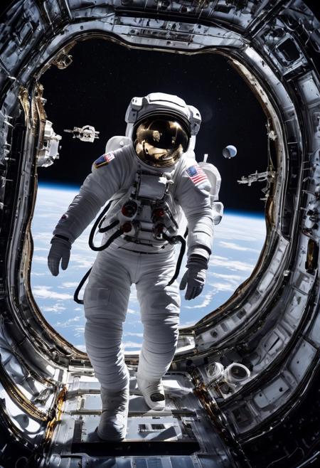 an astronaut