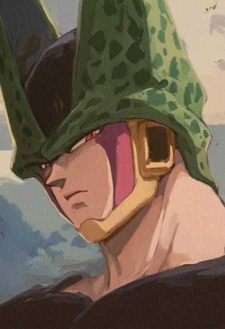 Cell Dragon Ball Pony XL