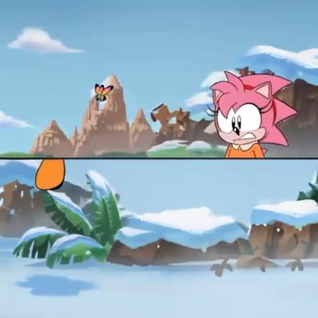 Amy Rose (from Sonic Origins) PD IL