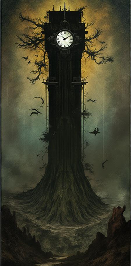 Dragon Age tarot card Dr4GnAg3 Flux Lora