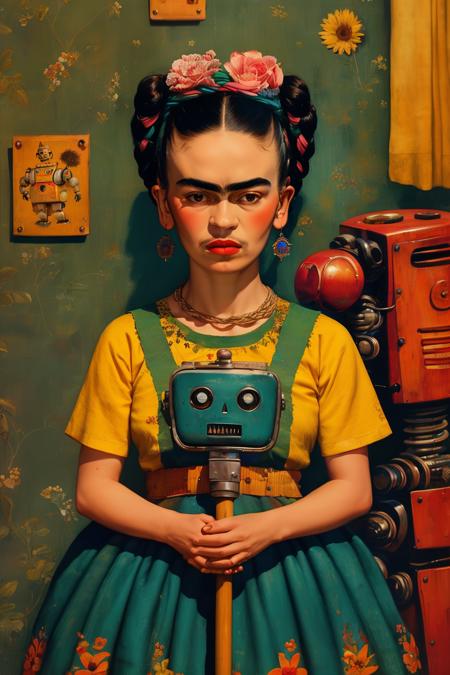 style of Frida Kahlo 378