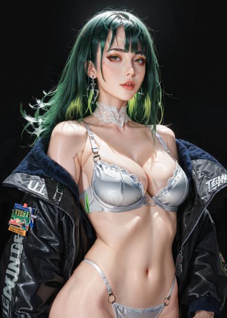 Semi-realistic cyberpunk girls - zhongguoduliu style版本v2 (ID: 600011)