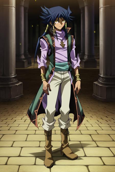 Aigami (藍神) / Diva (ディーヴァ) - Yu-Gi-Oh! The Dark Side of Dimensions (遊☆戯☆王 THE DARK SIDE OF DIMENSIONS) - (Pony)
