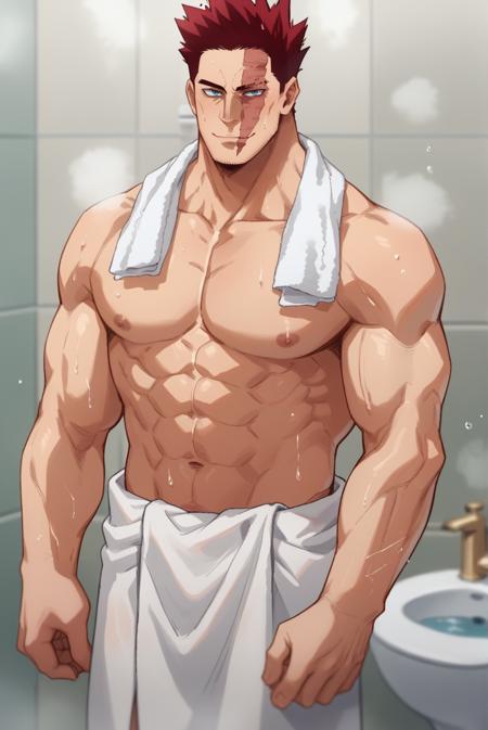 Boku no Hero Academia - Enji Todoroki/Endeavor [Pony] [COMMISSION]