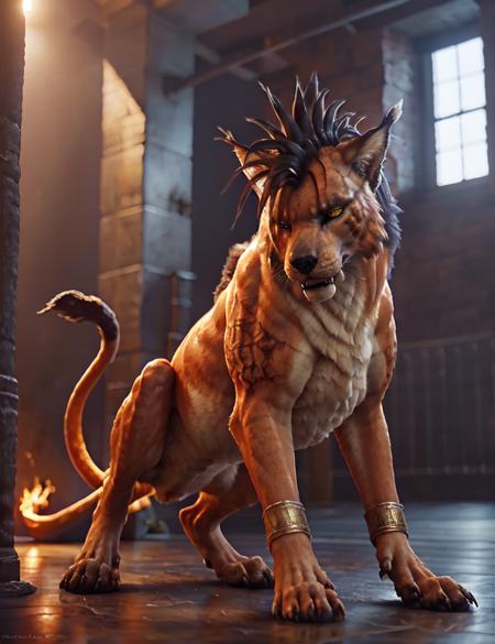 Red XIII/Nanaki (Final Fantasy 7 remake) 1.5 Version