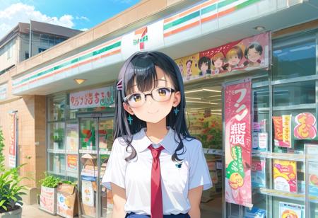 コンビニの外観7 PONY