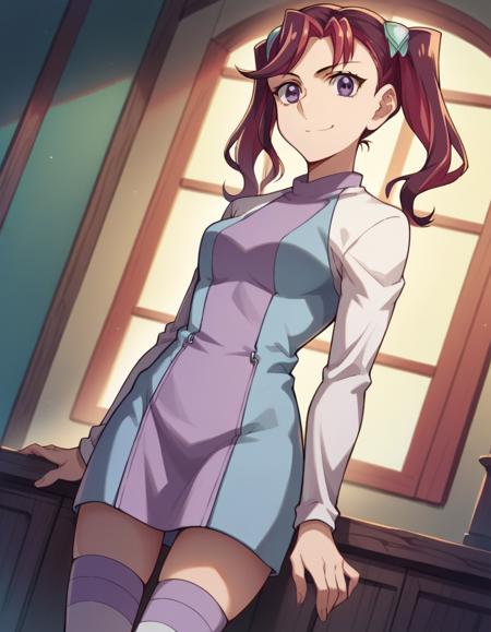 Ray Akaba (赤 (あか) 馬 (ば) レイ Akaba Rei) - Yu-Gi-Oh! Duel Monsters (遊☆戯☆王　デュエルモンスターズ) - COMMISSION W/ DATASET