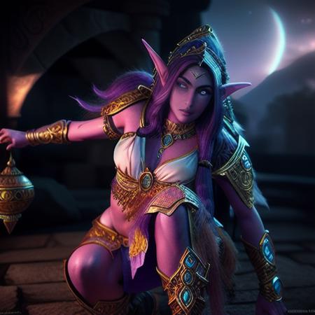 Warcraft's Tyrande Whisperwind