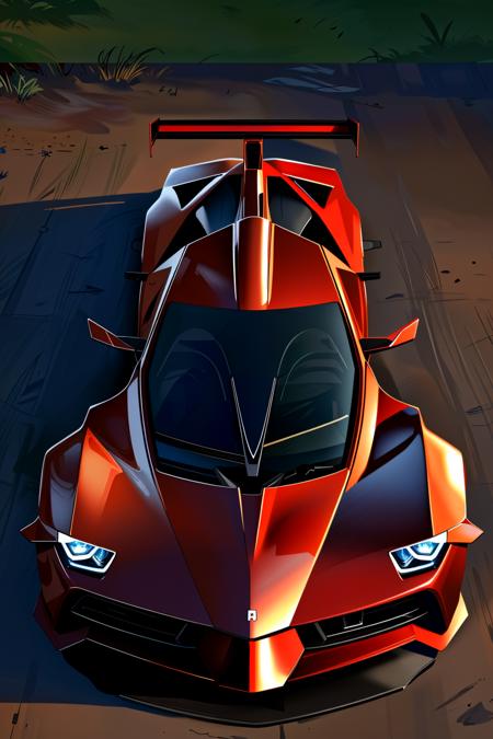 Futuristic SuperCar Generator Concept