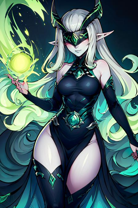 Shemira: Corpse Queen | Corpsemaker (AFK Arena) [Pony & SD1.5]