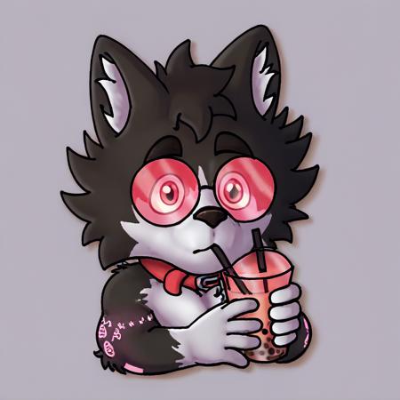 R.J. (Silver.exe) | Fursona版本Pony Diffusion v6 | Pudim (ID: 945330)