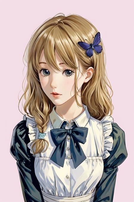 Anime Illust Diffusion Model style extraction test.