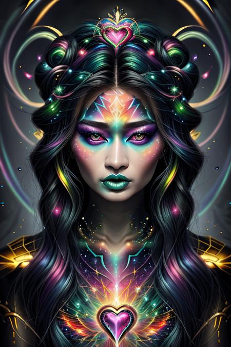 Celestial Chromatic with Bodypaint: A Symphony of Light and Color ?✨?