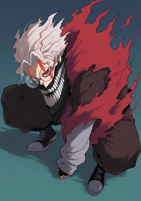 Ken Takakura - ALL OUT - Turbo Granny Form -  Yokai Form - (Dandadan) [Illustrious | Pony XL]