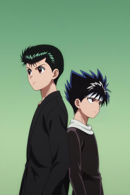 Hiei & Yusuke Urameshi - YuYu Hakusho - (Pony)版本V1 (ID: 696944)