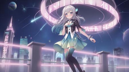 honkai star rail - светлячок \ firefly