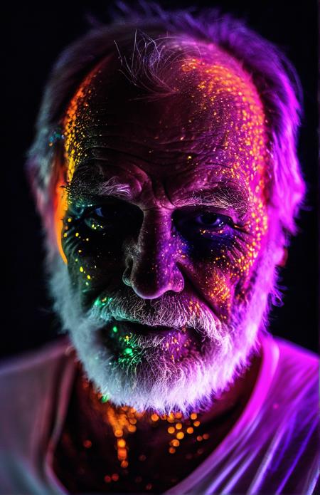 Blacklight Makeup — SDXL LoRA
