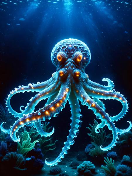 Bioluminescent Membrane SDXL