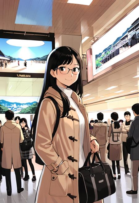 阪急梅田駅ビッグマン前 / Hankyu UMEDA station, bigman SDXL
