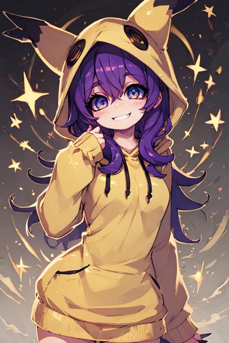 Mimikyu Hoodie: Mimi-Cutie (Pokemon) [Pony & SD1.5]