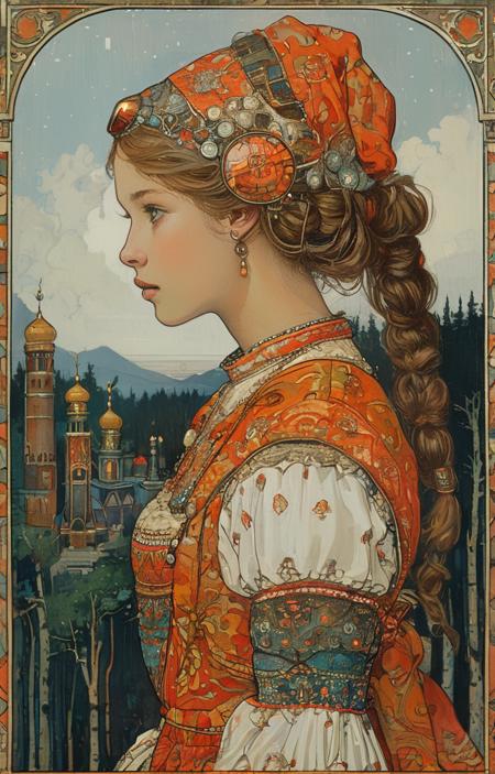 style of Ivan Bilibin [SDXL] 166