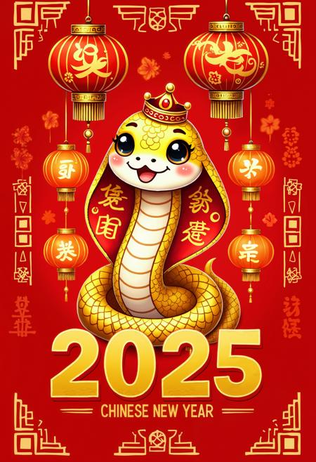 FLUX Year of the Snake 2025