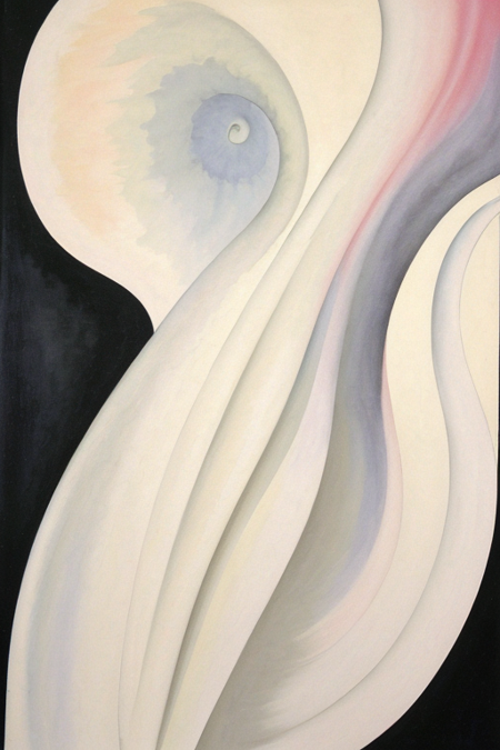 Georgia O'Keeffe's flower paintings