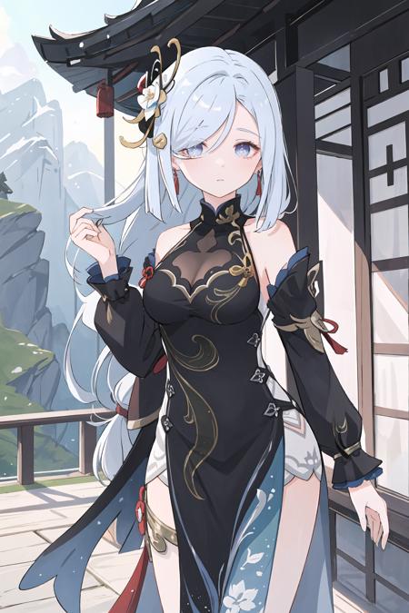 Shenhe 申鹤 2in1 | Genshin Impact版本v1.0 (ID: 366916)