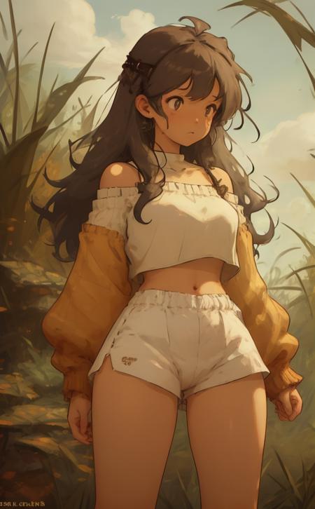 Style chaotic painting