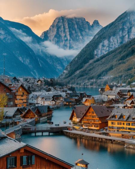 Hallstatt Austria MicroLyCO (European alpine village) (SD1.5)版本v1.0 (ID: 136391)