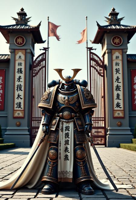 Edo Space Marine - Warhammer 40,000 (Flux)