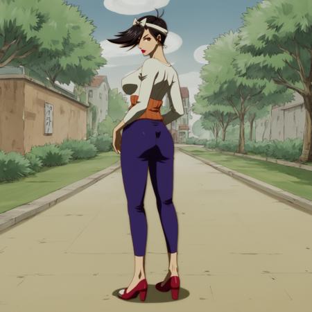 Bakabon's Mom Special Animation Style PonyXL (Shinya! Tensai Bakabon)