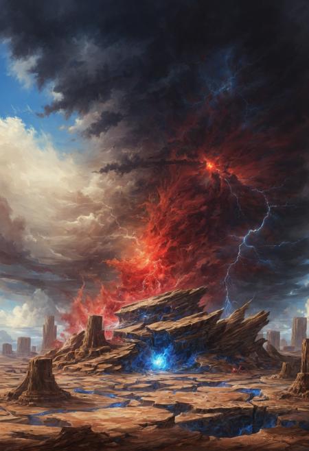 Shattered Plains - Stormlight Archive (SDXL)