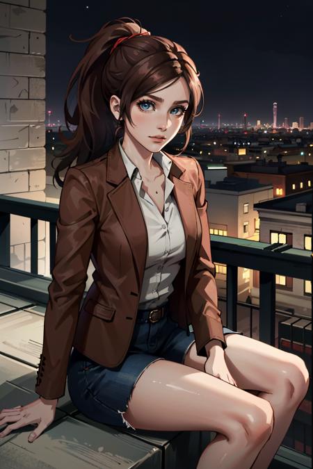 Claire from Resident Evil: Revelations 2