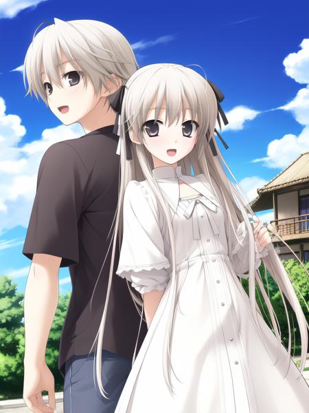 春日野穹＆春日野遥 illustrious/Pony kasugano_sora＆kasugano_haruka (Yosuga no sora)