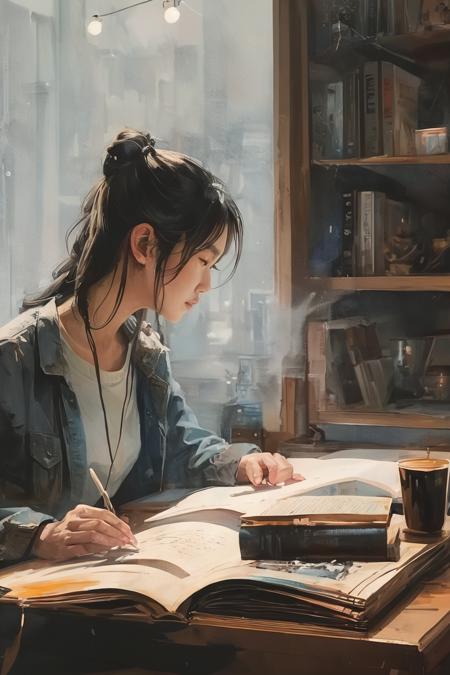 style of Fu Baoshi 171