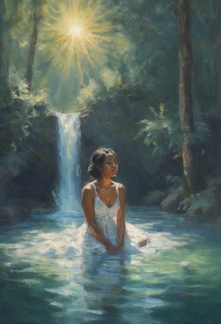 Eldritch Impressionism oil painting