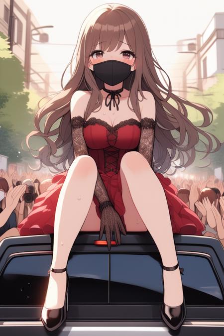 girl like parade float