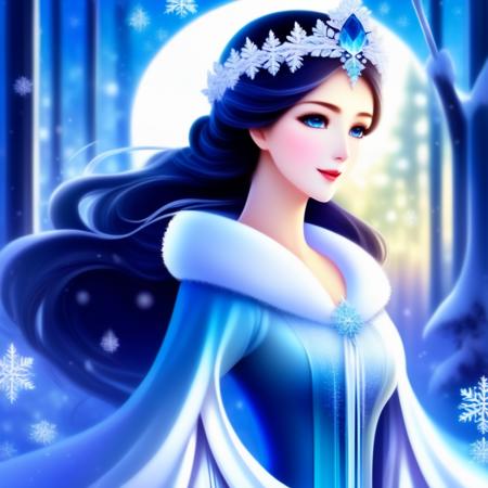 SDXL Snow Princess Lora