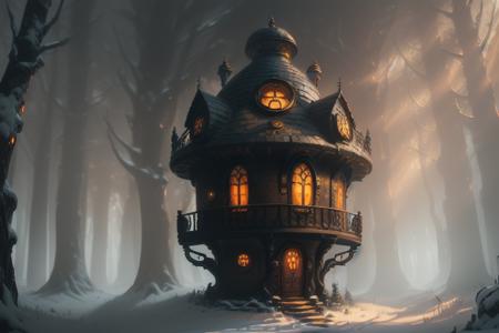 Better Hobbit House - fantasy cottage in the style of Lord of The Rings